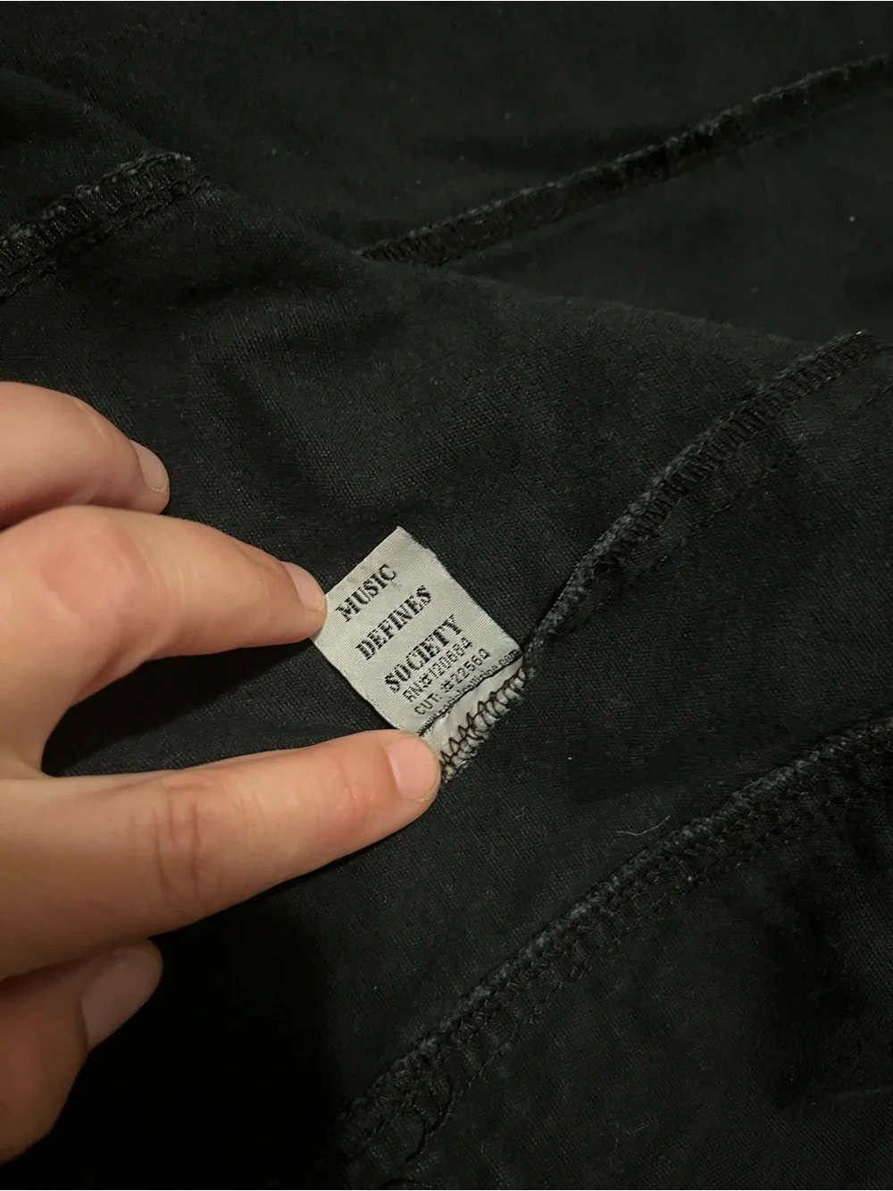 Men's Black Casual Utility Jacket
